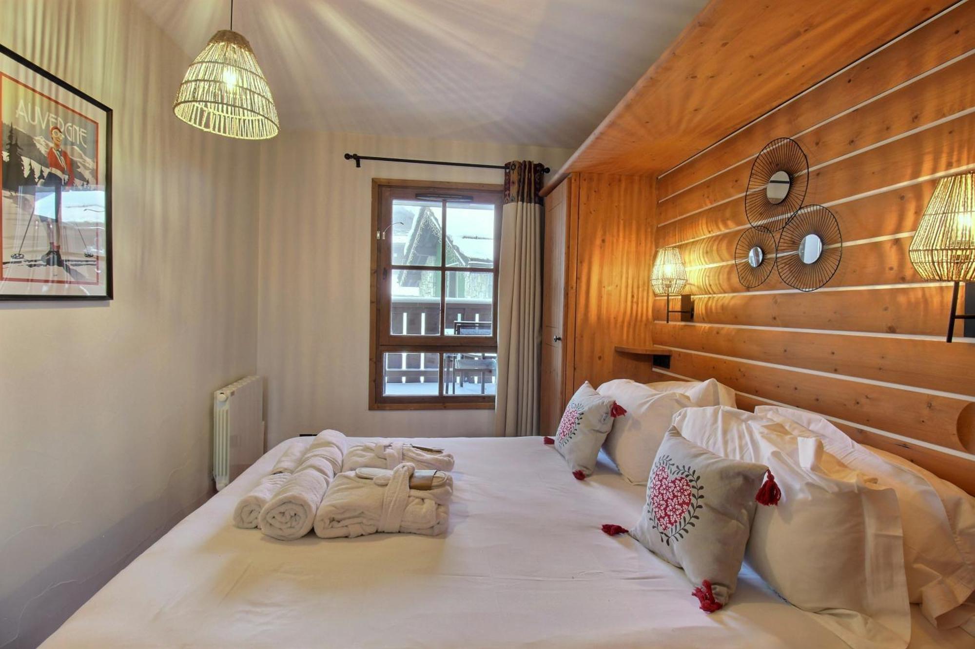 Arc 1950 - Appartement Moderne - Sauna Hammam Jacuzzi - 4 Personnes Les Arcs  المظهر الخارجي الصورة
