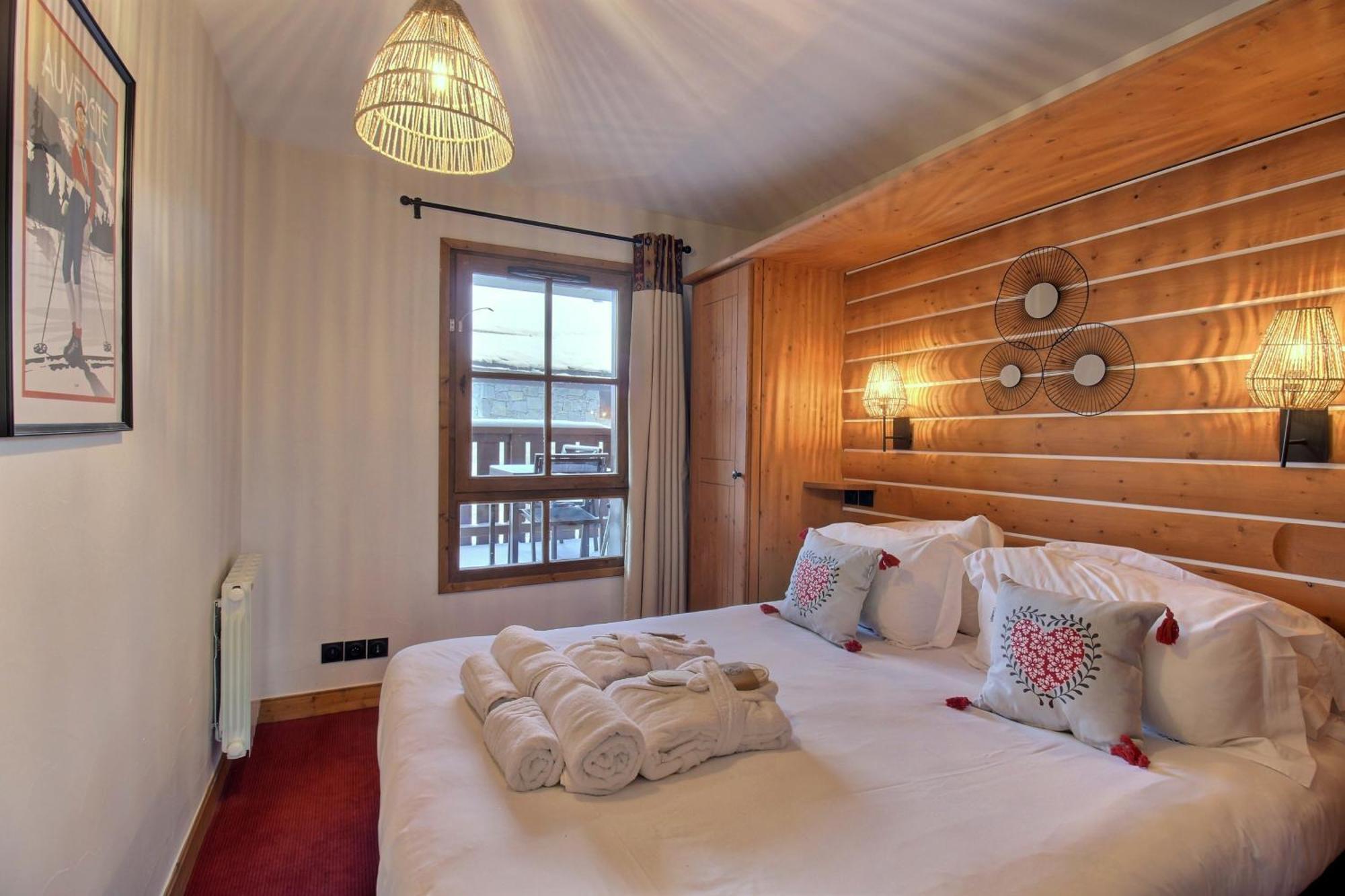Arc 1950 - Appartement Moderne - Sauna Hammam Jacuzzi - 4 Personnes Les Arcs  المظهر الخارجي الصورة